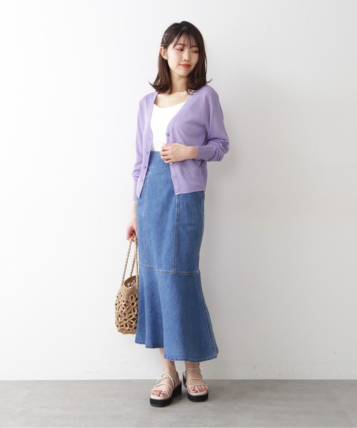 FREE'S MART（フリーズマート）の「カップ付きバックオープンキャミソール（キャミソール・レディース・ホワイト/ブラック・FREE）」の9枚目の写真