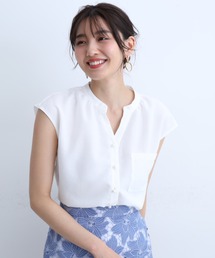 ジャスグリッティー　エアリーシャギーフレンチブラウス JUSGLITTY（ジャスグリッティー）の「エアリーシャギーフレンチ