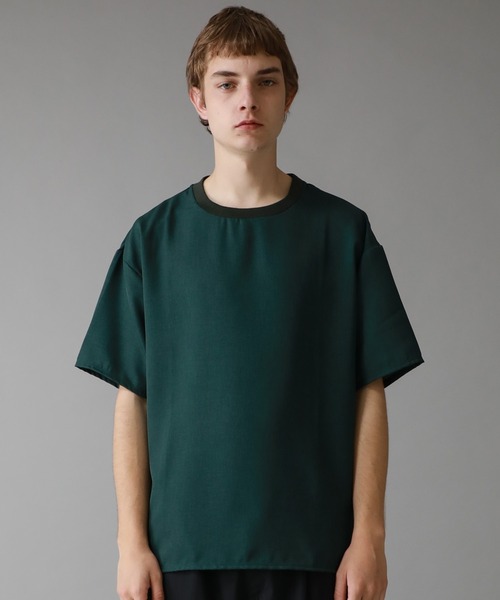 BESPOKE TOKYO（ビスポークトウキョウ）の「【BESPOKE TOKYO】DRY SYSTEM S/S PULLOVER TEE（Tシャツ/カットソー・メンズ・ブラック/ベージュ/グリーン/ストライプ・1/2/3）」の15枚目の写真