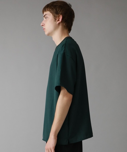 BESPOKE TOKYO（ビスポークトウキョウ）の「【BESPOKE TOKYO】DRY SYSTEM S/S PULLOVER TEE（Tシャツ/カットソー・メンズ・ブラック/ベージュ/グリーン/ストライプ・1/2/3）」の16枚目の写真