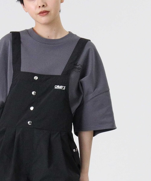 CAMP7（キャンプセブン）の「【CAMP7】パッカブルオーバーオール（サロペット/オーバーオール・レディース・オリーブ/ブラック/ベージュ・L）」の22枚目の写真
