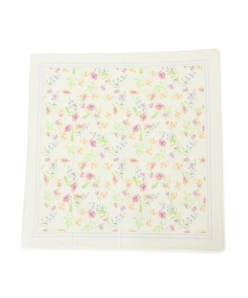 DRESKIP（ドレスキップ）の「◆ひんやりリング付きスカーフ（バンダナ/スカーフ・レディース・アイボリー系/アイボリー系3/ブルー系・00）」の9枚目の写真