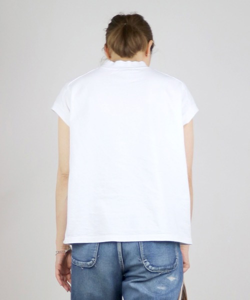 Grand PARK（グランドパーク）の「デイリープルオーバー（Tシャツ/カットソー・レディース・チャコールグレー/ベージュ/オフホワイト・FREE）」の15枚目の写真