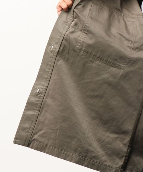 INTERPLANET(インタープラネット)の「TCNミリタリーBACKフリルブルゾン(ブルゾン・レディース・ネイビー/カーキ・FREE)」の5枚目の写真