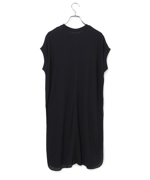 ADAM ET ROPE'(アダムエロペ)の「【セットアップ対応】TCシアーワッフルプルオーバー(Tシャツ/カットソー・レディース・ブラック/ワイン・FREE)」の8枚目の写真