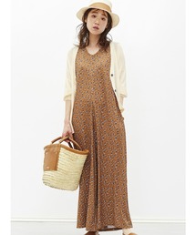 Live in comfort | リブ　イン　コンフォート　はまじとコラボ　着心地グンと伸びやかなカットソーオールインワン(サロペット/オーバーオール)