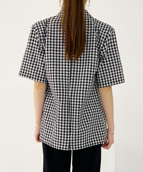 fd style（エフディ スタイル）の「[FD]ダブルブレストスーツジャケット（テーラードジャケット・レディース・ブラック系その他・FREE）」の10枚目の写真