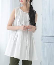 osharewalker | 『タック切替フレアロングタンクトップ』(タンクトップ)