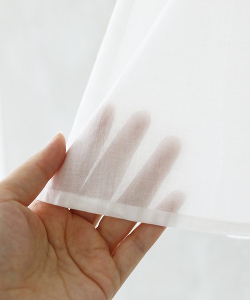 osharewalker（オシャレウォーカー）の「【廃盤】『タック切替フレアロングタンクトップ』（タンクトップ・レディース・グレー/レッド/オフホワイト・1/2）」の17枚目の写真