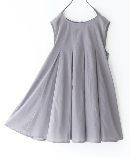 osharewalker（オシャレウォーカー）の「【廃盤】『タック切替フレアロングタンクトップ』（タンクトップ・レディース・グレー/レッド/オフホワイト・1/2）」の19枚目の写真