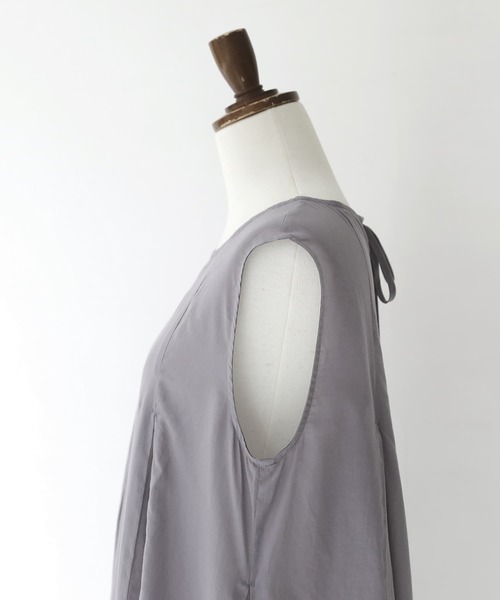 osharewalker（オシャレウォーカー）の「【廃盤】『タック切替フレアロングタンクトップ』（タンクトップ・レディース・グレー/レッド/オフホワイト・1/2）」の21枚目の写真