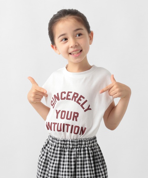 GLOBAL WORK（グローバルワーク）の「【キッズ】吸水速乾グラフィックノースリーブ/957759（Tシャツ/カットソー・キッズ・ホワイト系その他2/グリーン/ホワイト/チャコールグレー・100cm/130cm/110cm/120cm/140cm/150cm/160cm）」の2枚目の写真