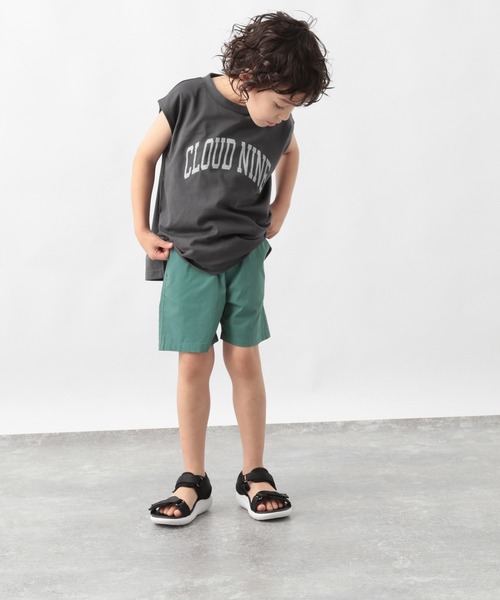 GLOBAL WORK（グローバルワーク）の「【キッズ】吸水速乾グラフィックノースリーブ/957759（Tシャツ/カットソー・キッズ・ホワイト系その他2/グリーン/ホワイト/チャコールグレー・100cm/130cm/110cm/120cm/140cm/150cm/160cm）」の14枚目の写真