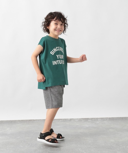 GLOBAL WORK（グローバルワーク）の「【キッズ】吸水速乾グラフィックノースリーブ/957759（Tシャツ/カットソー・キッズ・ホワイト系その他2/グリーン/ホワイト/チャコールグレー・100cm/130cm/110cm/120cm/140cm/150cm/160cm）」の20枚目の写真