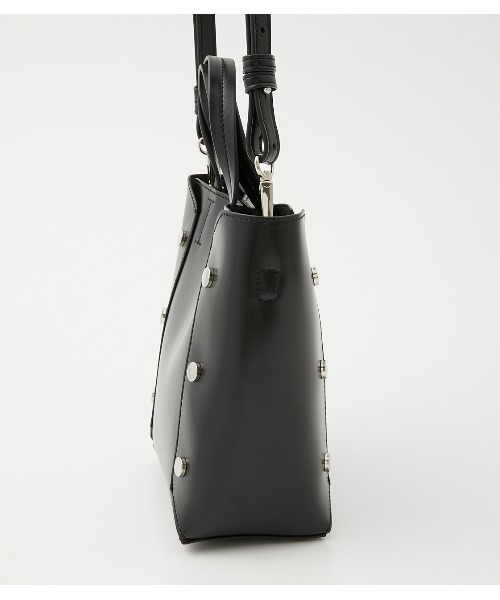 STUDS SQUARE BAG/スタッズスクエアバッグ（ショルダーバッグ）｜AZUL