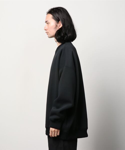 GOLD（ゴールド）の「GOLD / ゴールド：ESTEL SMOOTH CREW NECK：21B-GL68802[MUS]（スウェット・メンズ・ブラック/ブラウン・MEDIUM/LARGE/SMALL）」の12枚目の写真