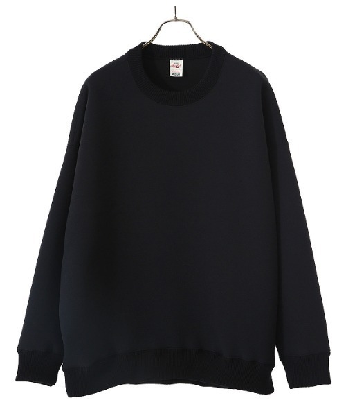 GOLD（ゴールド）の「GOLD / ゴールド：ESTEL SMOOTH CREW NECK：21B-GL68802[MUS]（スウェット・メンズ・ブラック/ブラウン・MEDIUM/LARGE/SMALL）」の3枚目の写真