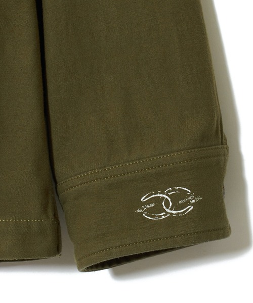 CRIMIE（クライミー）の「VINTAGE WASH MILITARY JACKET（ミリタリージャケット・メンズ・ブラック/カーキ・XL/M/L/XXL/S）」の17枚目の写真