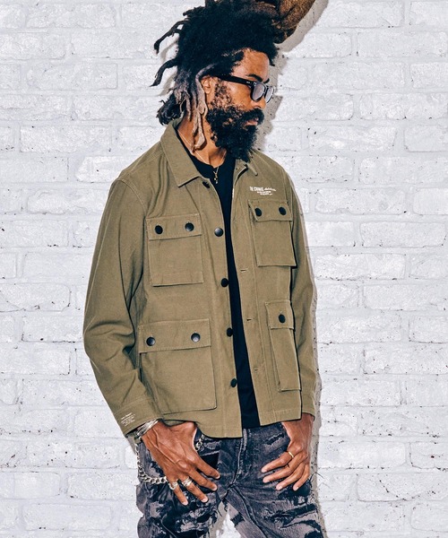 CRIMIE（クライミー）の「VINTAGE WASH MILITARY JACKET