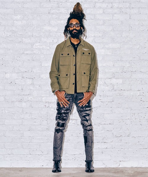 CRIMIE（クライミー）の「VINTAGE WASH MILITARY JACKET