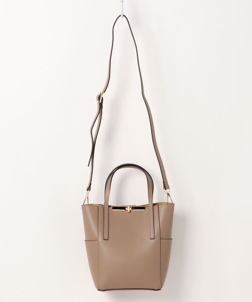 MARCO BIANCHINI（マルコビアンチーニ）の「【Marco Bianchini/マルコビアンキーニ】 2wayトートバッグ（トートバッグ・レディース・ブラック/ベージュ系その他/ホワイト・FREE）」の3枚目の写真