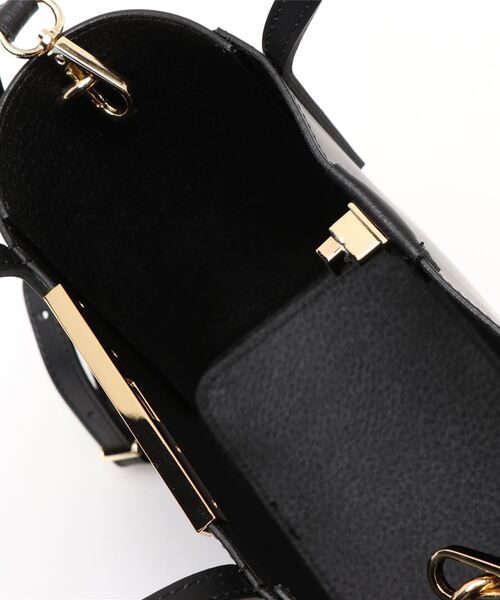 MARCO BIANCHINI（マルコビアンチーニ）の「【Marco Bianchini/マルコビアンキーニ】 2wayトートバッグ（トートバッグ・レディース・ブラック/ベージュ系その他/ホワイト・FREE）」の6枚目の写真