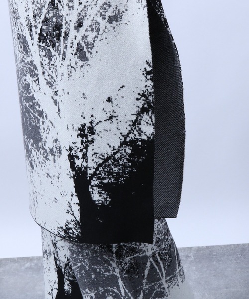 HARE(ハレ)の「ランドスケープポンチョ(HARE)(ポンチョ・レディース・ブラック/ベージュ・FREE)」の5枚目の写真