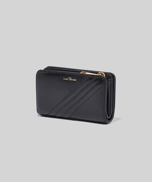 MARC JACOBS（マークジェイコブス）の「THE GLAM SHOT COMPACT WALLET/ザ グラム ショット コンパクト ウォレット 二つ折り財布（財布・レディース・ブラック/ブルー系その他/ピンク系その他/ベージュ系その他3・ONE SIZE）」の8枚目の写真