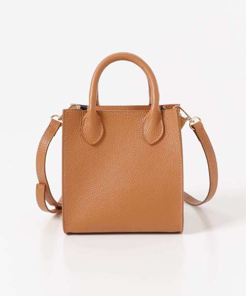 URBAN RESEARCH DOORS（アーバンリサーチドアーズ）の「MARCO BIANCHINI　2way キューブショルダーバッグ（ショルダーバッグ・レディース・ブラック/オフホワイト/ライトブラウン・FREE）」の7枚目の写真