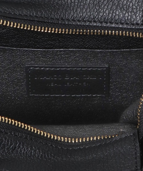 URBAN RESEARCH DOORS（アーバンリサーチドアーズ）の「MARCO BIANCHINI　2way キューブショルダーバッグ（ショルダーバッグ・レディース・ブラック/オフホワイト/ライトブラウン・FREE）」の12枚目の写真