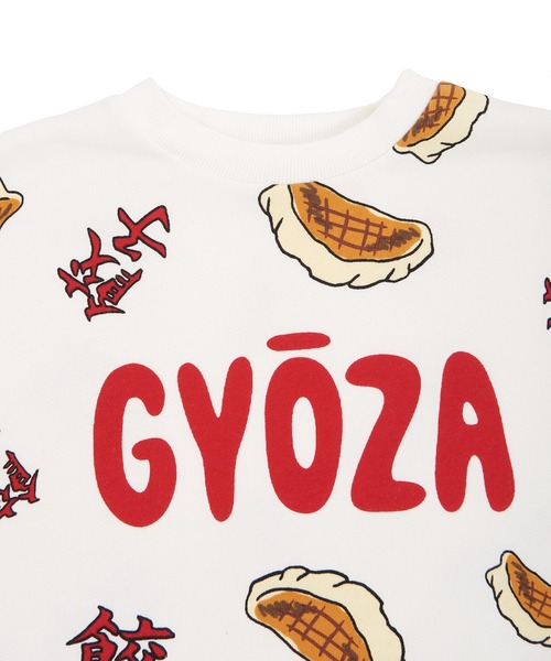 フード総柄スウェット(SABAKAN・GYOZA・KABOCHA・ODEN