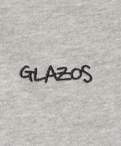 GLAZOS(グラソス)の「裏毛・USAコットンロゴ刺繍パーカー(パーカー・キッズ・ネイビー/ホワイト/グレー・170cm/140cm/130cm/150cm/160cm)」の6枚目の写真