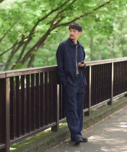 URBAN RESEARCH DOORS（アーバンリサーチドアーズ）の「ストレートデニムトラウザー（デニムパンツ・メンズ・インディゴブルー/ブラック・40/38）」の7枚目の写真