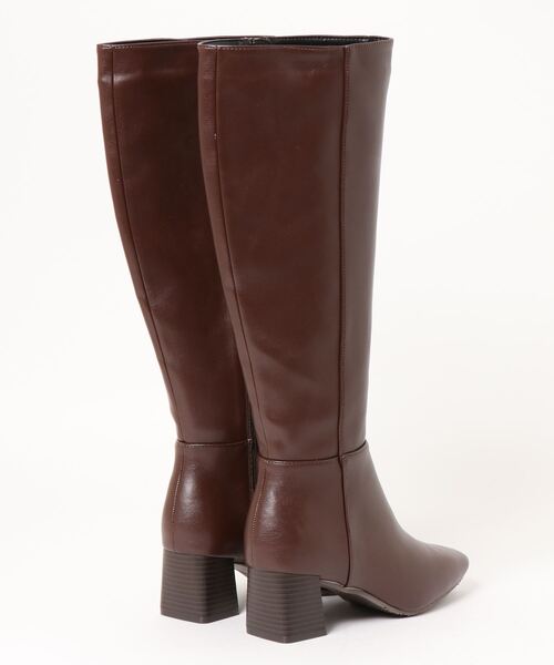 Bou Jeloud（ブージュルード）の「スクエアトゥロングブーツ（ブーツ・レディース・ブラック/ブラウン・M/L）」の16枚目の写真