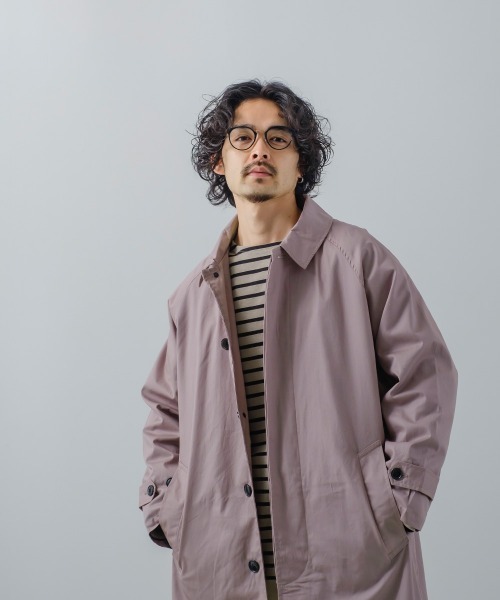USコットンビッグシルエットボートネックバスクシャツ