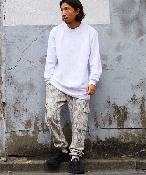 STAMPD(スタンプド)の「STAMPD/スタンプド Essential Cargo Sweatpant スウェットパンツ アニマル 総柄(スウェットパンツ・メンズ・カモフラージュ・L/S/M)」の4枚目の写真