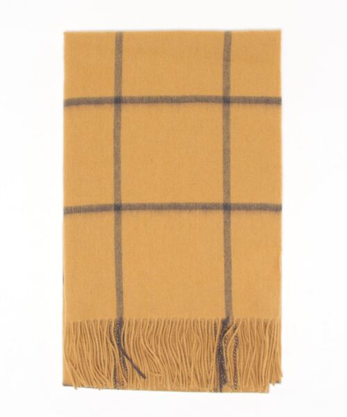 【セール】カシミヤ混ウィンドウペンチェックストール（ストール/ショール）｜AVALON(U.Q)（アバロン）