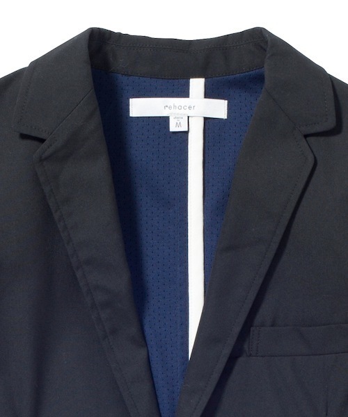 rehacer(レアセル)の「Weather Report Jacket (テーラードジャケット・メンズ・ブラック/グレー/ネイビー・SMALL/LARGE/MEDIUM)」の5枚目の写真