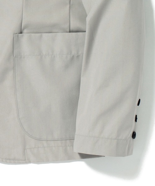 rehacer(レアセル)の「Weather Report Jacket (テーラードジャケット・メンズ・ブラック/グレー/ネイビー・SMALL/LARGE/MEDIUM)」の10枚目の写真