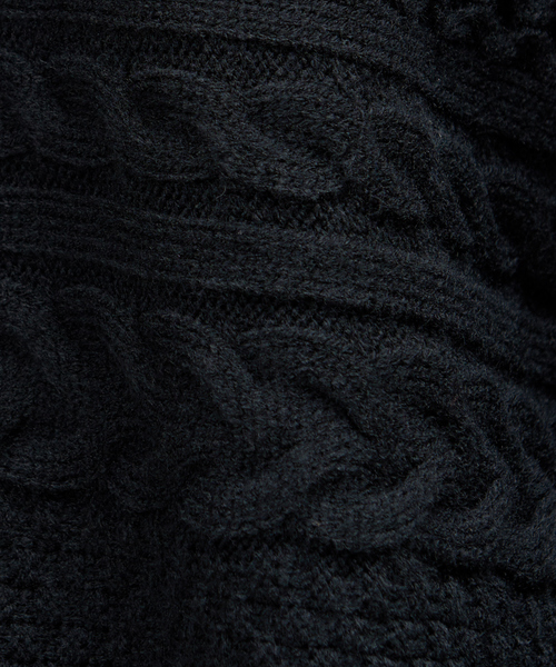 abahouse mavie（アバハウスマヴィ）の「横ケーブルプルオーバー（ニット/セーター・レディース・ホワイト/ブラック/マスタード・フリー）」の22枚目の写真