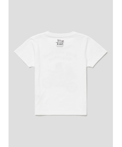 Design Tshirts Store graniph（デザイン　ティーシャツ　ストア　グラニフ）の「ふたりはいっしょ(アーノルド・ローベル)｜コラボキッズTシャツ（Tシャツ/カットソー・キッズ・ホワイト・90/100/110/120/130/140）」の5枚目の写真