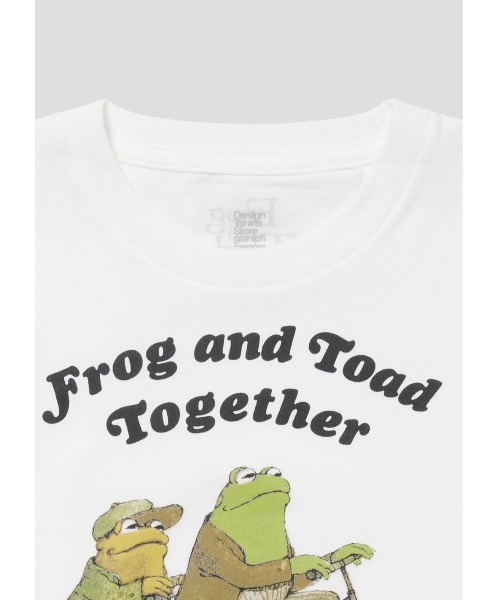 Design Tshirts Store graniph（デザイン　ティーシャツ　ストア　グラニフ）の「ふたりはいっしょ(アーノルド・ローベル)｜コラボキッズTシャツ（Tシャツ/カットソー・キッズ・ホワイト・90/100/110/120/130/140）」の6枚目の写真