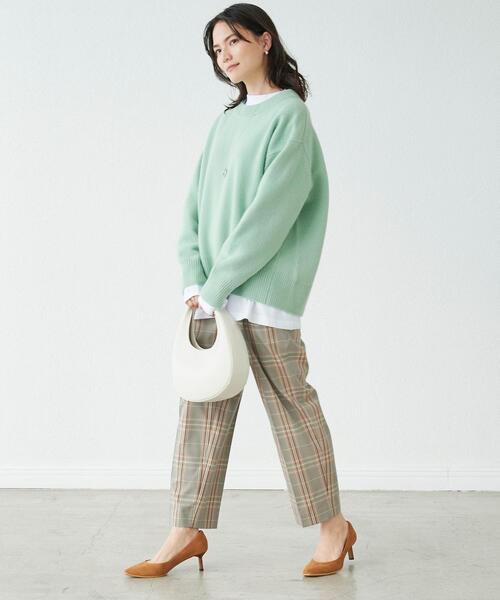 美品 green label relaxing グリーンレーベルリラクシング 結論シリーズ スタイルマスターニット セーター 3613-119-2568 36 ブルー レディース 古着 中古 美品 green label relaxing グリーンレーベルリラクシング 結論