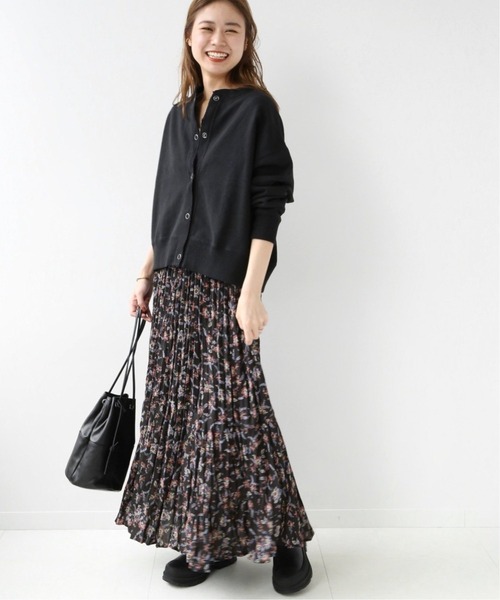 JOURNAL STANDARD relume(ジャーナルスタンダード レリューム)の「ワッシャープリーツフレアスカート◆(スカート・レディース・ブラック系その他/グリーン・FREE)」の14枚目の写真