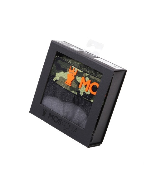 MOSKOVA（モスコヴァ）の「MOSKOVA ボクサーパンツ メンズ 男性下着 M2 COTTON カモフラ柄 CAMO かっこいい LMYLW03000 正規品 ブランド モスコヴァ（ボクサーパンツ・メンズ・グレー・MEDIUM/LARGE）」の7枚目の写真