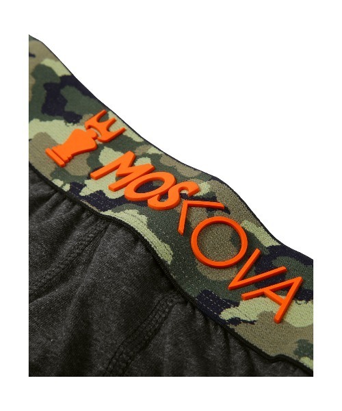 MOSKOVA（モスコヴァ）の「MOSKOVA ボクサーパンツ メンズ 男性下着 M2 COTTON カモフラ柄 CAMO かっこいい LMYLW03000 正規品 ブランド モスコヴァ（ボクサーパンツ・メンズ・グレー・MEDIUM/LARGE）」の2枚目の写真
