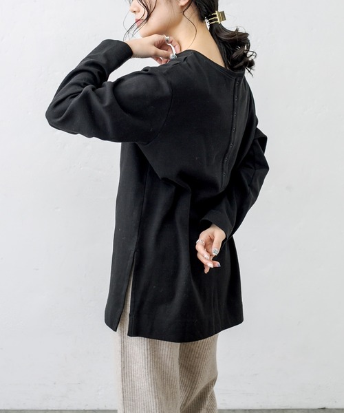 PUAL CE CIN（ピュアルセシン）の「【WEB限定】つい着たくなる。インナーTシャツ 2022（Tシャツ/カットソー・レディース・ホワイト/ブラック・FREE）」の17枚目の写真