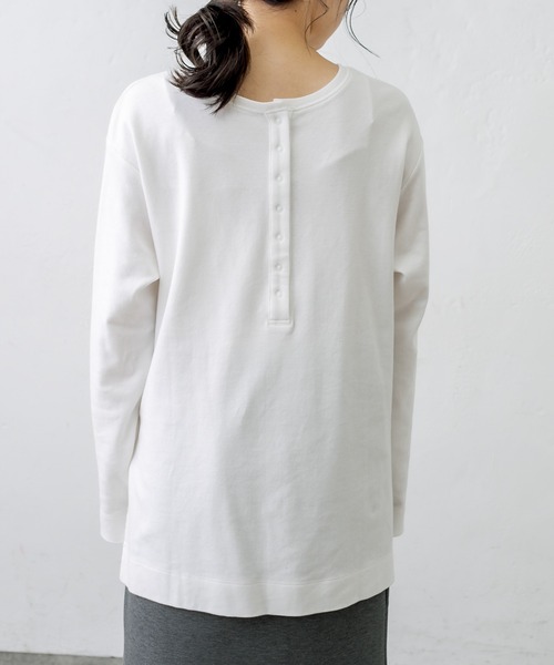 PUAL CE CIN（ピュアルセシン）の「【WEB限定】つい着たくなる。インナーTシャツ 2022（Tシャツ/カットソー・レディース・ホワイト/ブラック・FREE）」の15枚目の写真