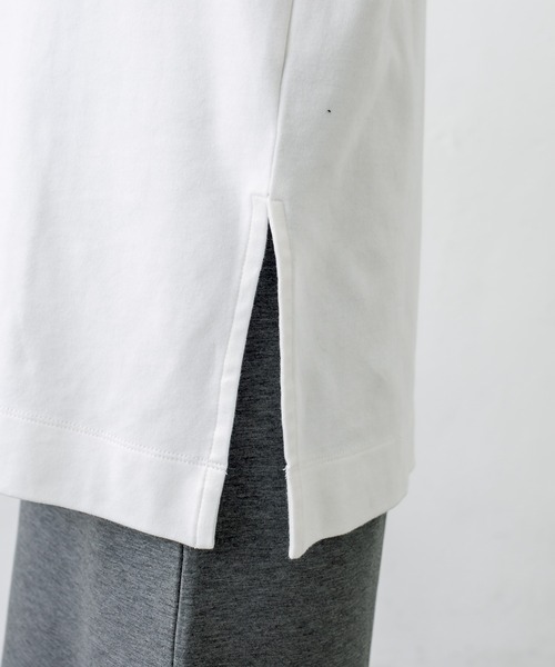 PUAL CE CIN（ピュアルセシン）の「【WEB限定】つい着たくなる。インナーTシャツ 2022（Tシャツ/カットソー・レディース・ホワイト/ブラック・FREE）」の6枚目の写真