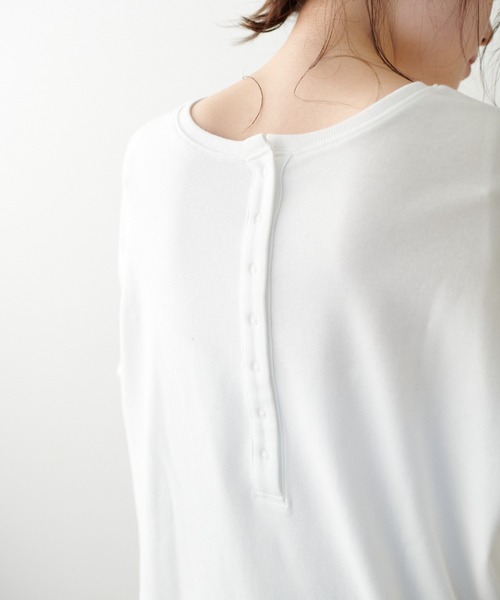 PUAL CE CIN（ピュアルセシン）の「【WEB限定】つい着たくなる。インナーTシャツ 2022（Tシャツ/カットソー・レディース・ホワイト/ブラック・FREE）」の13枚目の写真